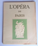 Opéra Paris N° 15 1957 - Musique