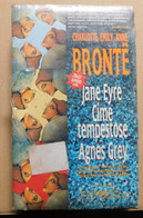 Jane Eyre - Cime Tempestose - AgnesGrey   #  3 Romanzi  # 22x13,5 # Mai Aperto, Ancora Celophan Originale - A Identifier