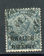 GWALIOR  - SOUVERAIN -  N° Yt 76 Obli. - Gwalior