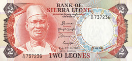 Sierra Leone 2 Leone, P-6f (1.7.1983) - AU+ - Sierra Leone