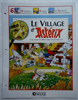 LIVRET ATLAS LE VILLAGE D'ASTERIX 6 - Figurine In Plastica