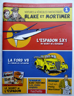 LIVRET HACHETTE BLAKE ET MORTIMER VOITURES ET VEHICULES FANTASTIQUES 1 - Poppetjes - Plastic