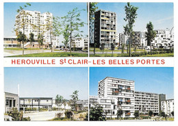 14 - HEROUVILLE ST CLAIR - LES BELLES PORTES - Multivues - Ed. LE GOUBEY N° M8 - Herouville Saint Clair