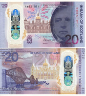SCOTLAND New  20 Pounds  POLIMER   Royal Bank Of Scotland (2020)  Dated 1st June 2019      UNC - 20 Pounds