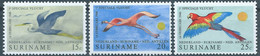 Suriname,1971 Birds - The 25th Anniversary Of Netherlands-Surinam-Netherlands Antilles Air Service,MNH - Surinam