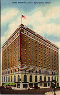 Illinois Springfield Hotel Abraham Lincoln Curteich - Springfield – Illinois