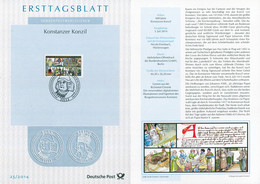 BRD - 2014 ETB 25/2014 - Mi 3091            60C Konstanzer Konzil - FDC: Fogli