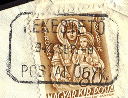 HUNGARY - MAGYARORSZ.  - POST AGENCY  KEKESTETO On Expres Letter - 1942 - RARE - Autres & Non Classés