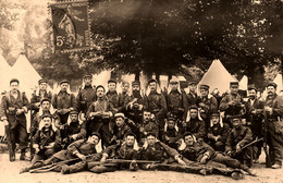 Maisons Laffitte * Carte Photo Militaire 1914 * Régiment * Soldats Militaires - Maisons-Laffitte