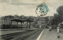 Lyon * St Clair * La Gare Et Les Villas De Vassieu * Ligne De Chemin De Fer Du Rhône - Other & Unclassified