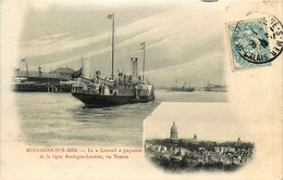 Boulogne Sur Mer * Le LAVEROCK Paquebot De La Ligne Boulogne Londres Via La Tamise - Boulogne Sur Mer