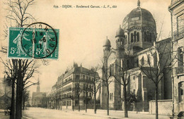 Dijon * La Synagoge , Boulevard Carnot * La Synagogue * Judaisme Judaica Israélite Juif Jewish - Dijon