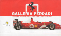 1648 TICKET Entrée Et La Notice Explicative MUSÉE GALERIE  FERRARI STORE MARANELLO  10 /08 2004 - Tickets - Vouchers