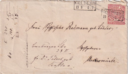 NORDDEUTSCHER BUND  LETTRE DE COLBERG - Postal  Stationery