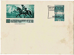 1933, Privat-GA-Umschlag  12 + 12 Gr.,  WIPA , A4047 - Buste