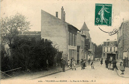 Villiers Sur Marne * La Rue De La Mairie - Villiers Sur Marne