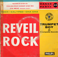 Disque - Trumpet Boy Et Sa Trumpette Succès - Rock-calypso-cha Cha - Reveil Rock - Philips 424.188 PE - France 1960 - - Jazz