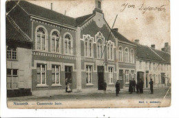 CPA-Carte Postale- Belgique- Nazareth- Gemeente Huis -début 1900VM21862dg - Nazareth