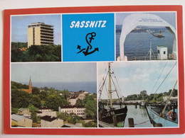 1988..GERMANY..POSTCARD..SASSNITZ (RUGEN) - Sassnitz