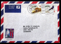 South Africa  2000   Letter To Denmark ( Lot 3889  ) - Lettres & Documents