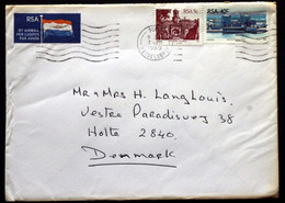 South Africa  1989   Letter To Denmark ( Lot 3889  ) - Covers & Documents