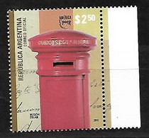 ARGENTINA 2011 LETTER BOXES MNH PAIR - Nuevos