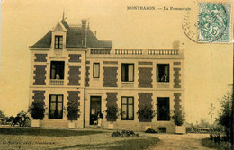 Montbazon * La Pommeraie * Villa * Cpa Toilée Colorisée - Montbazon