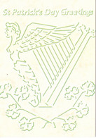 ST. PATRIKCK'S DAY GREETINGS IRELAND STATIONERY POST CARD   (SETT200577) - Interi Postali