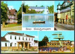 E1240 - Bad Salzungen Freibad Sprungturm - Auslese Bild Verlag - Bad Salzungen