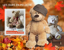 Chad.  2020 Teddy Bears. (0312b)  OFFICIAL ISSUE - Poupées