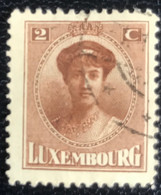 Luxembourg - Luxemburg - P3/14 - (°)used - 1921  - Michel 122 - Groothertogin Charlotte - 1921-27 Charlotte Voorzijde