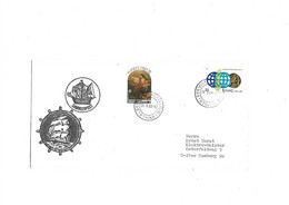 Cover Traveled 1989h - Lettres & Documents