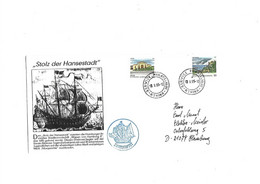 Cover Traveled 1989h - Lettres & Documents