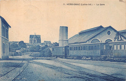 ¤¤   -   HERBIGNAC   -   La Gare   -  Train , Chemin De Fer    -   ¤¤ - Herbignac