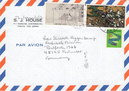 JAPAN - AIR MAIL 1993 - MÜNSTER/GERMANY /ak938 - Brieven En Documenten