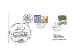 Cover Traveled 1991h - Lettres & Documents