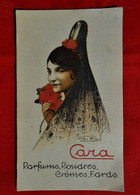 Carte Parfumée Cara / Illustrateur? / Publicité Magasins Bruxelles - Publicités