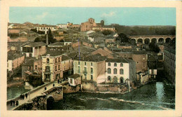 Clisson * Vue Sur Le Quartier De La Trinité Prise Du Château * Pharmacie - Clisson