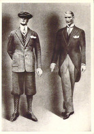 2  Mannequins Belle Epoque En Golf Et Smoking 1925 Extrait Du Livre Mannequins CPM - Mode