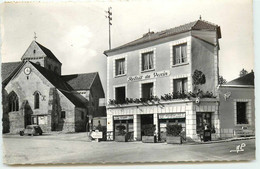 DEP 95 SERAINCOURT EGLISE ET CAFE RELAIS DU VEXIN - Seraincourt