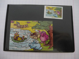 KINDER : PUZZLE  En Carton N° 123, Complet -  1999 - Détails Sur Le Scan - Puzzles