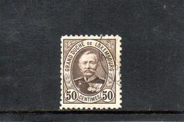 LUXEMBOURG 1891-3 O - 1891 Adolphe Frontansicht