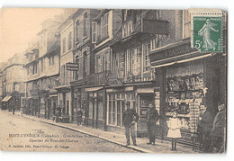 CPA 14 Pont L'Eveque Grande Rue St Michel Quartier Du Pont Des Chaines - Editeur Marchand De Cartes Postales - Pont-l'Evèque