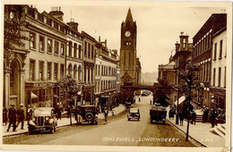 NORTHERN IRELAND LONDONDERRY  GUILDHALL CLOCKTOWER - Londonderry