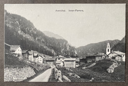 Aversthal Inner-Ferrera/ Alte Aufnahme - Avers