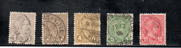 LUXEMBOURG 1895 O - 1895 Adolphe Right-hand Side