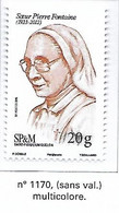 Saint - Pierre Et Miquelon 2016  Cat Yt N° 1170     N** MNH - Unused Stamps