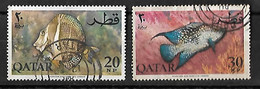 Qatar Fishes 1966 Used Stamp - Qatar