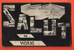 ZBB-09 RARE Salut De Morat Murten Avec Multivues . Circulé 1905 - Morat
