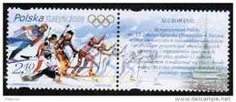 Poland 2006 Mi 4227 Winter Olympic Turyn Biathlon Ski Jumping With Tabs MNH** - Winter 2006: Torino